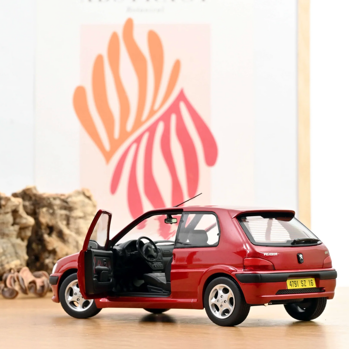 NOREV Peugeot 106 S16 1998 Lucifer Red | 1:18 - PRE ORDER