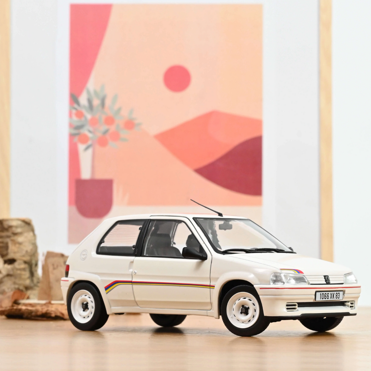 NOREV Peugeot 106 Rallye 1.3 1993 White | 1:18 - PRE ORDER
