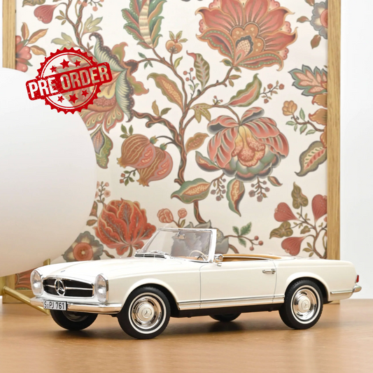 NOREV Mercedes-Benz 230 SL 1963 White | 1:12 - PRE ORDER