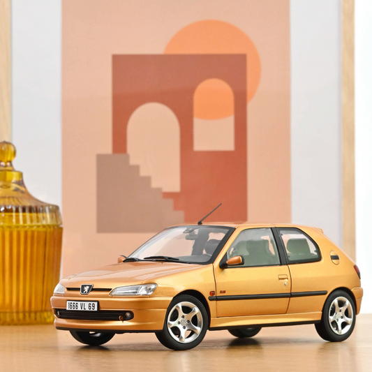 NOREV Peugeot 306 S16 1997 Blaze Yellow | 1:18