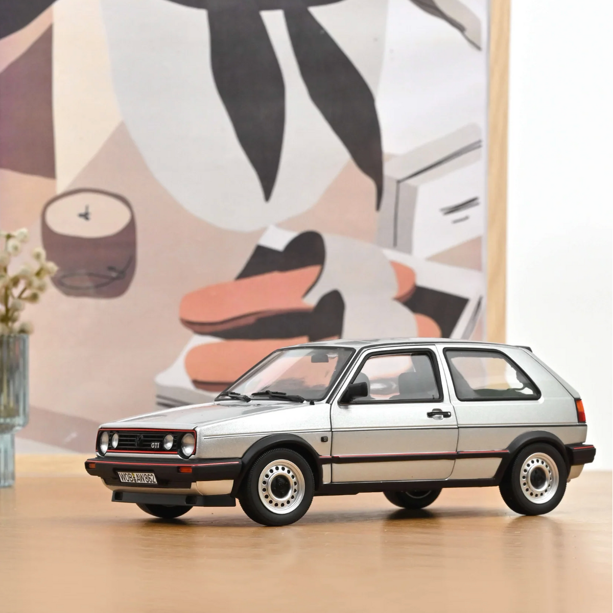 NOREV VW Golf GTI 1989 Diamond Silver | 1:18 - PRE ORDER