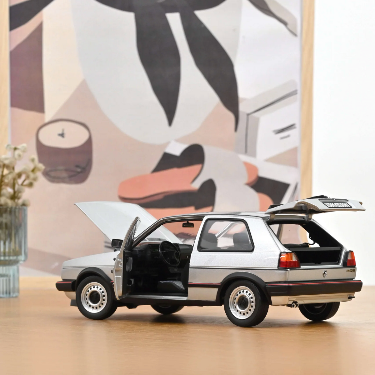 NOREV VW Golf GTI 1989 Diamond Silver | 1:18 - PRE ORDER