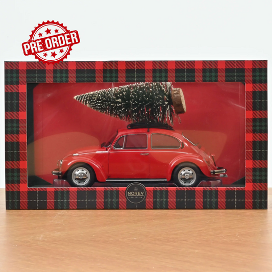 NOREV VW 1303 Beetle 1973 Red Christmas | 1:18 Limited Edition - PRE ORDER