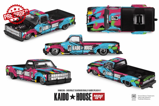 MINI GT Chevrolet Silverado Pick-Up #0 Splash V1 1980 | KHMG285 Kaido House - PRE ORDER