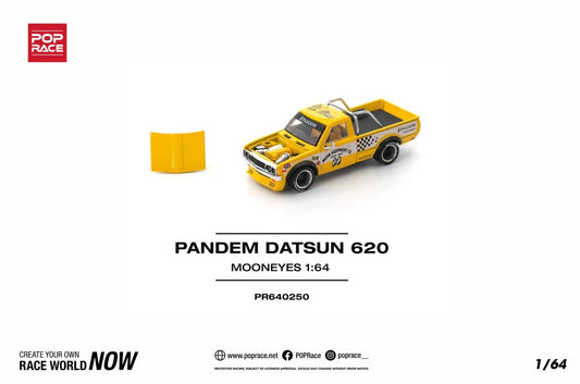 POP RACE Datsun 620 Pick-Up Pandem MoonEyes 1975 | 1:64