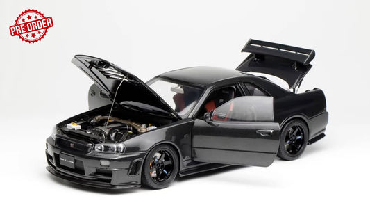 MOTORHELIX Nissan GT-R (R34) Full Carbon Body 1999 | 1:18 - PRE ORDER
