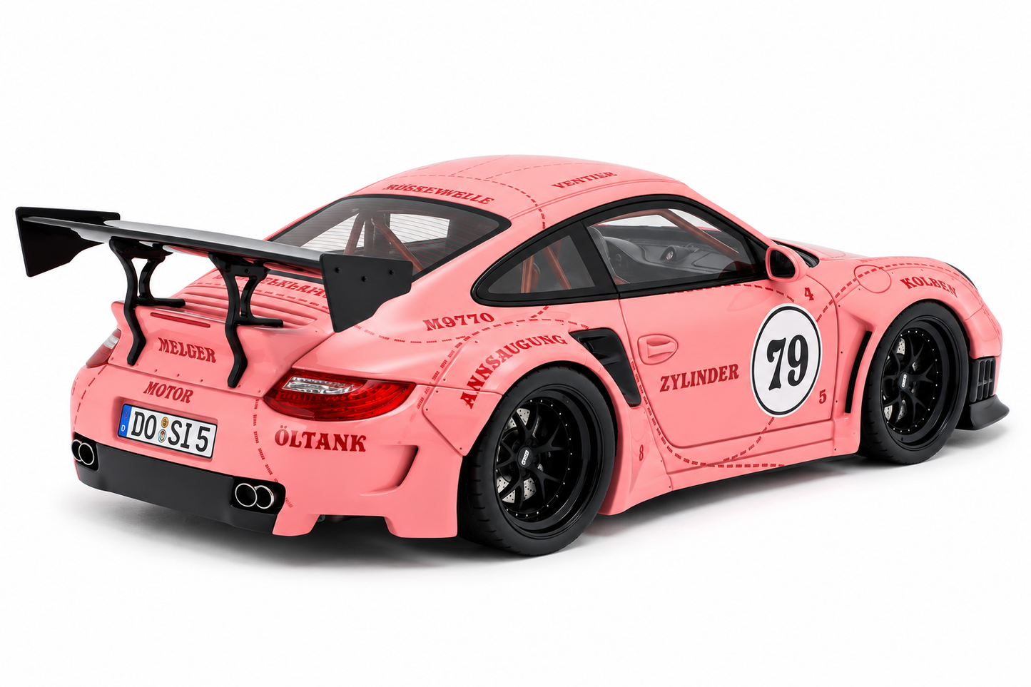 WERK83 Porsche 911 (997) Turbo S Liberty Walk #79 Sidney Hoffmann | 1:18 - Limited Edition