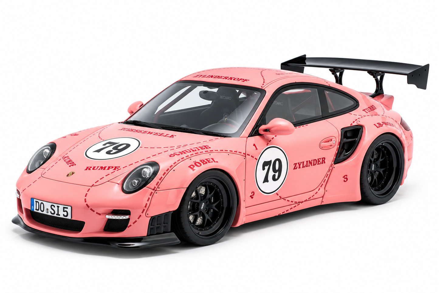 WERK83 Porsche 911 (997) Turbo S Liberty Walk #79 Sidney Hoffmann | 1:18 - Limited Edition