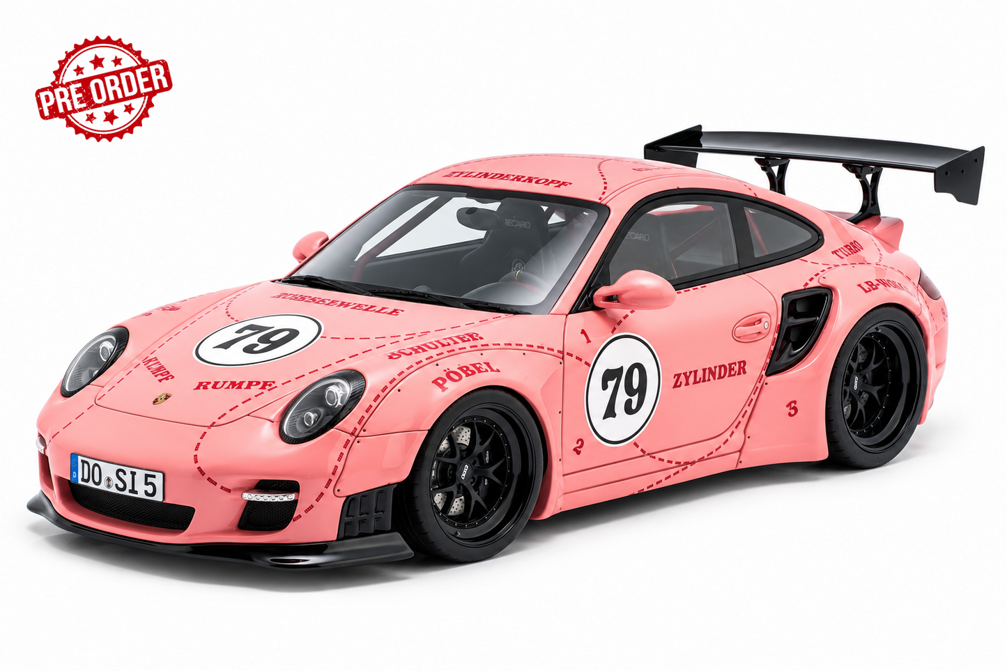 WERK83 Porsche 911 (997) Turbo S Liberty Walk #79 Sidney Hoffmann | 1:18 - Limited Edition