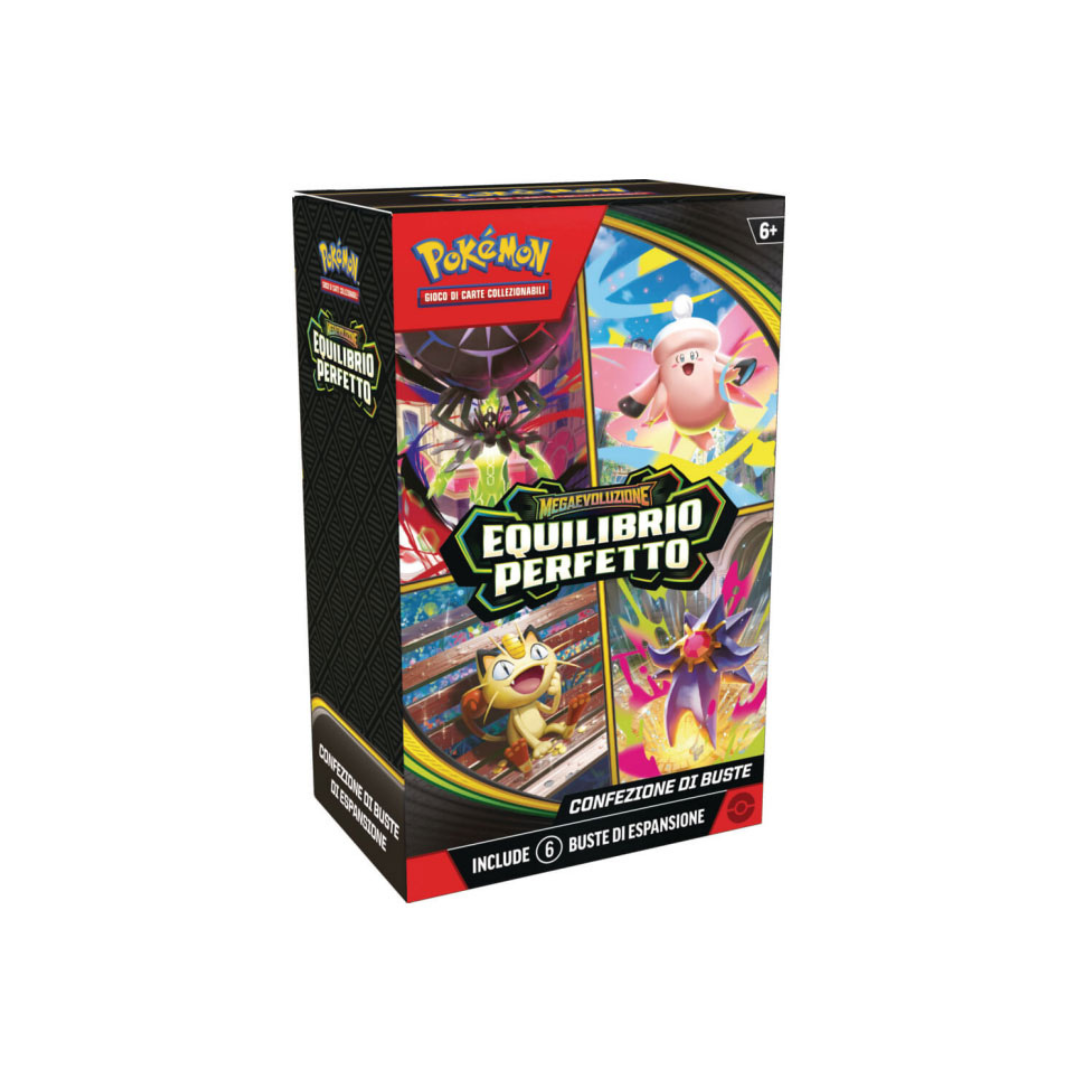 POKEMON Megaevoluzione Equilibrio Perfetto | Bundle 6 Bustine (ITA) - IN ARRIVO