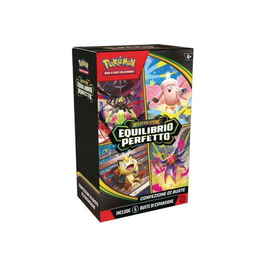 POKEMON Megaevoluzione Equilibrio Perfetto | Bundle 6 Bustine (ITA) - IN ARRIVO