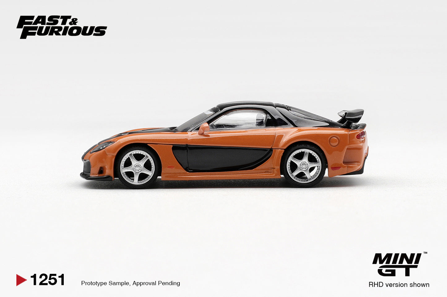 MINI GT Mazda RX-7 VeilSide Fortune Han Seoul-Oh | Fast & Furious: Tokio Drift 1251 - PRE ORDER