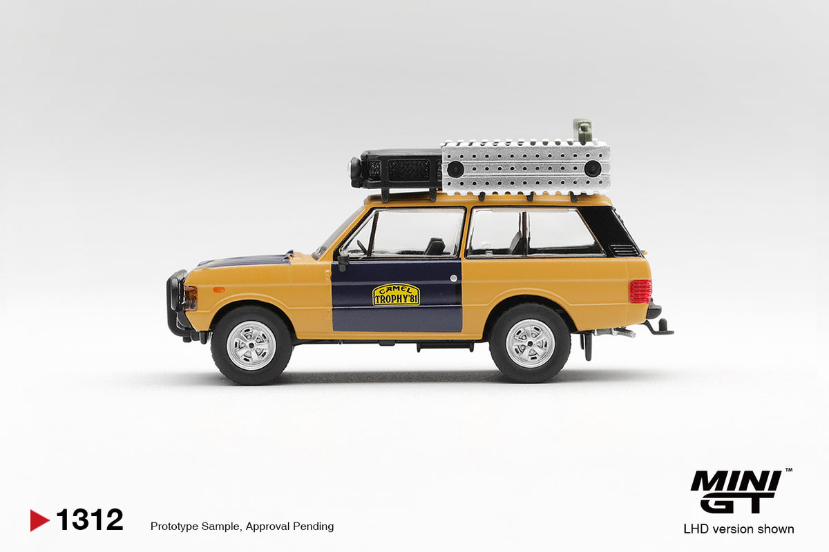 MINI GT Range Rover 1981 Camel Trophy Sumatra H. Fischer & W. Bays  | 1312