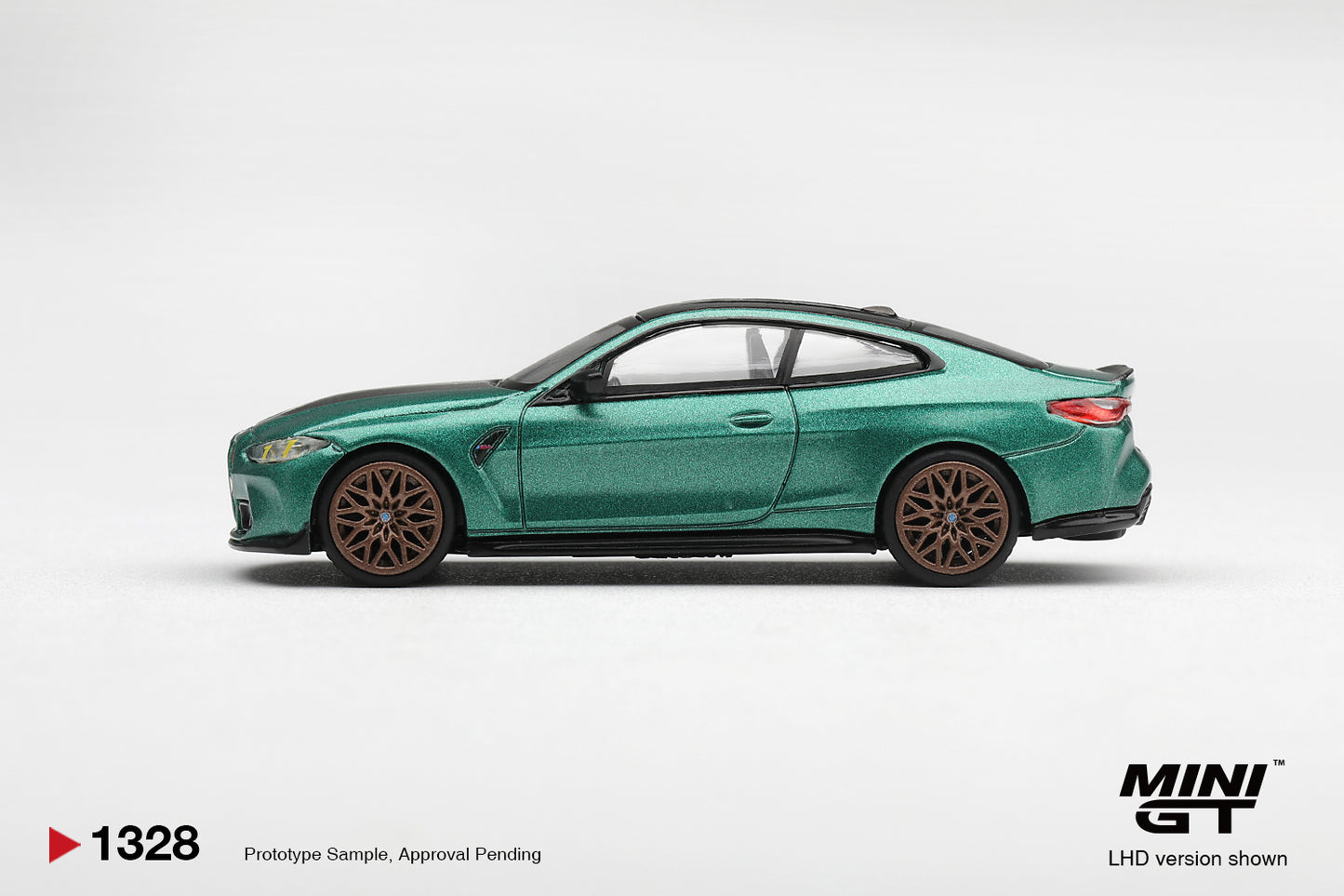MINI GT BMW M4 CS Frozen Isle of Man Green Metallic | 1328 - PRE ORDER