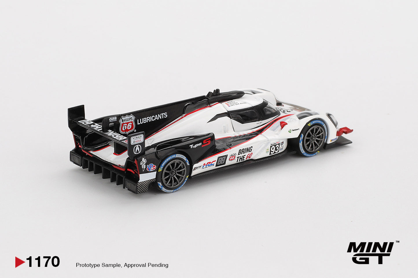 MINI GT Acura ARX-06 GTP #93 Acura Meyer Shank Racing 2025 IMSA Daytona 24 Hrs | 1170 - PRE ORDER