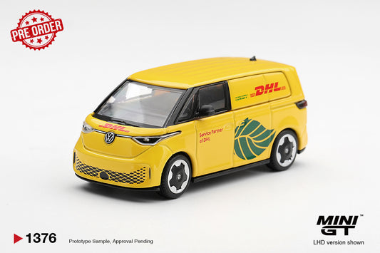 MINI GT Volkswagen ID.Buzz DHL Electric | 1376 - PRE ORDER