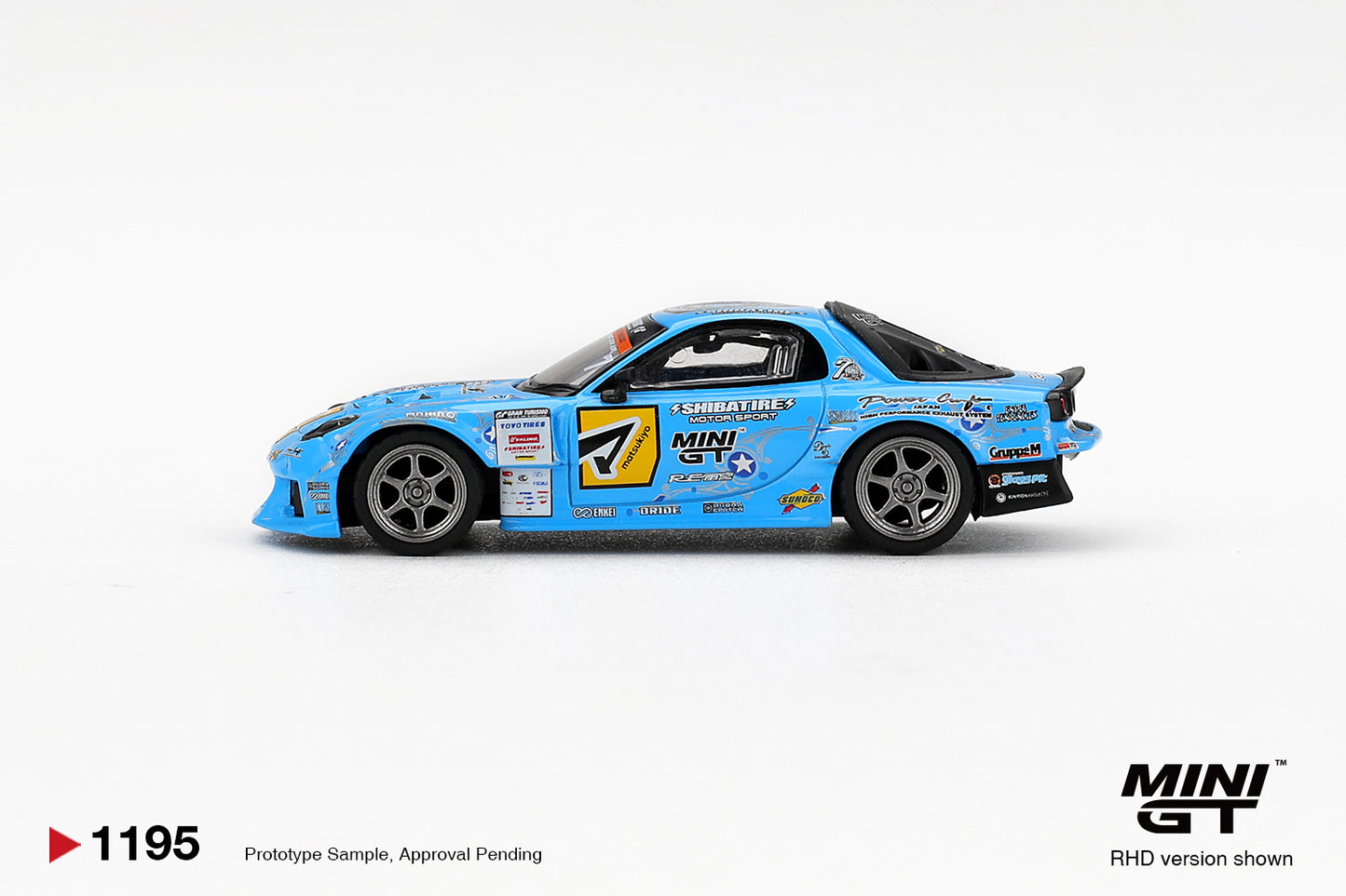 MINI GT Mazda RX-7 RE-Amemiya 2025 D1GP | 1195