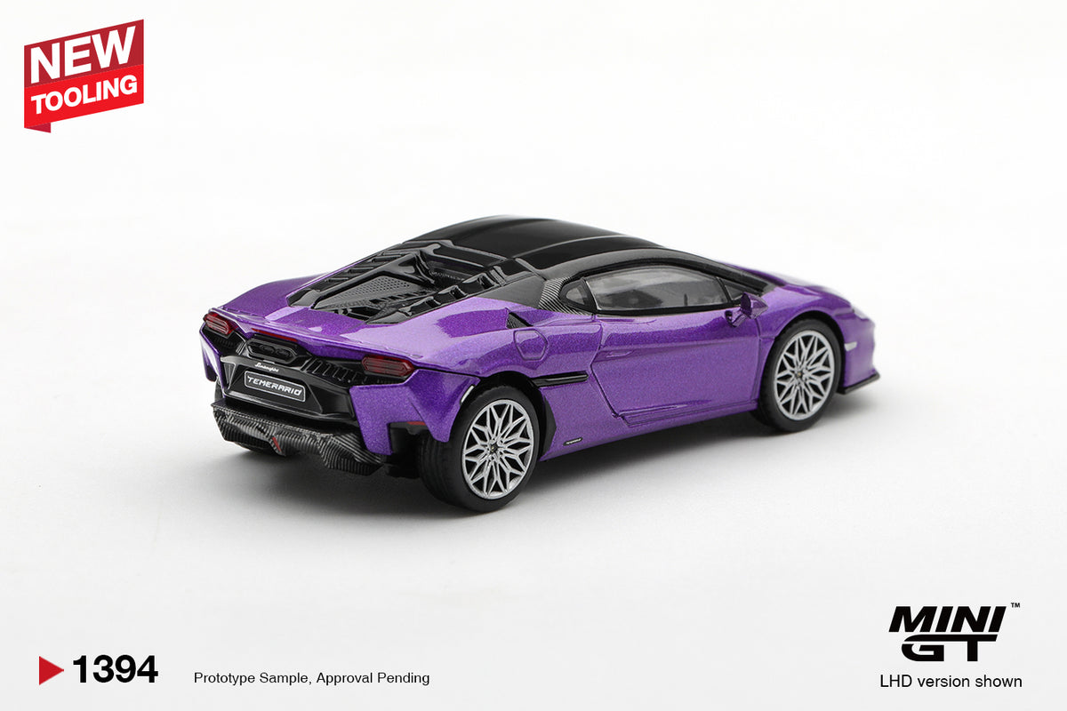 MINI GT Lamborghini Temerario Viola Pasifae | 1394 - PRE ORDER