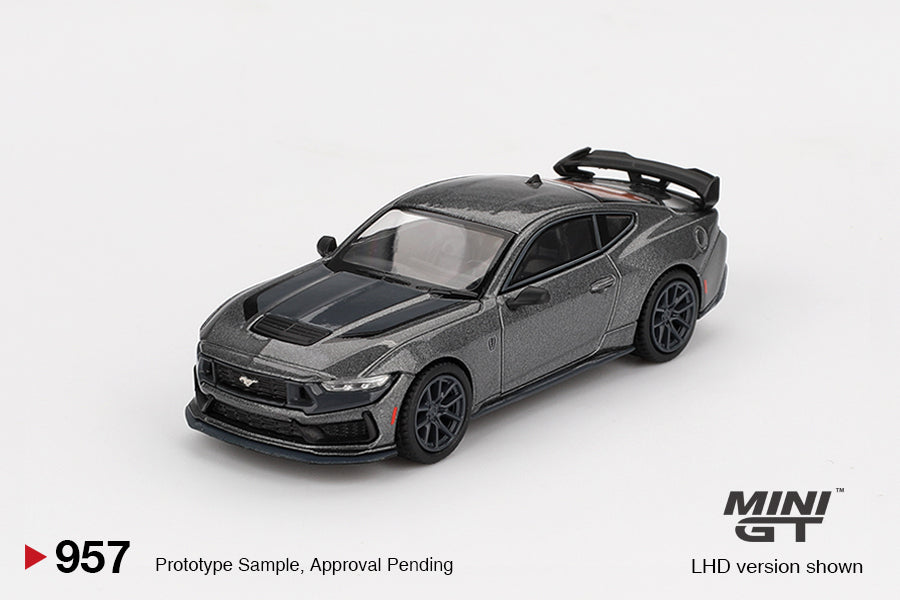MINI GT Ford Mustang Dark Horse 2024 Carbonized Gray | 957 - PRE ORDER