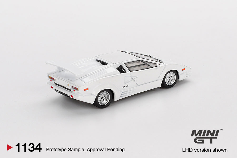 MINI GT Lamborghini Countach 25th Anniversary White | 1134