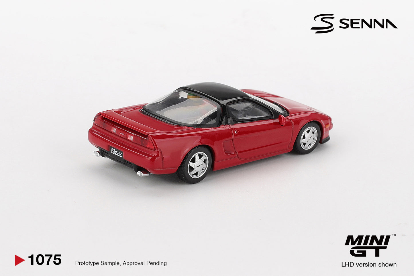 MINI GT Honda NSX Prototype Midship Sports 1989 Ayrton Senna w/ Figure | 1075