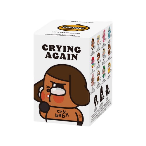 POP MART Crybaby Crying Again Let's Cry (Blind Box)
