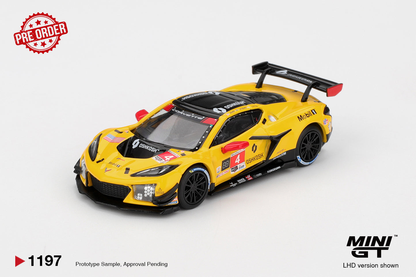 MINI GT Chevrolet Corvette Z06 GT3.R #4 Corvette Racing IMSA 24h Daytona | 1197 - PRE ORDER