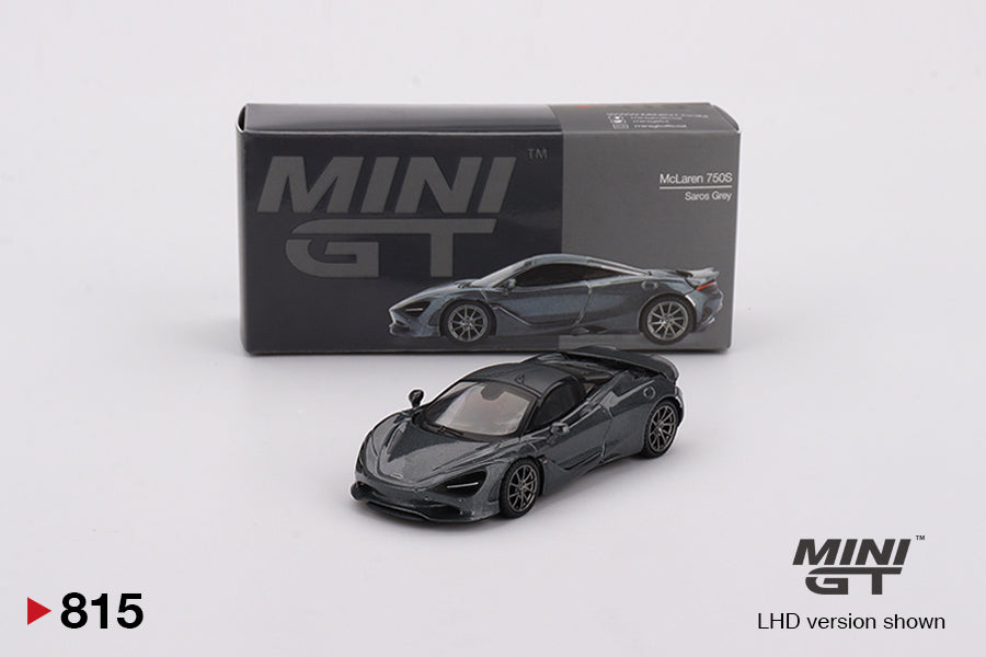 MINI GT McLaren 750S Saros Grey | 815