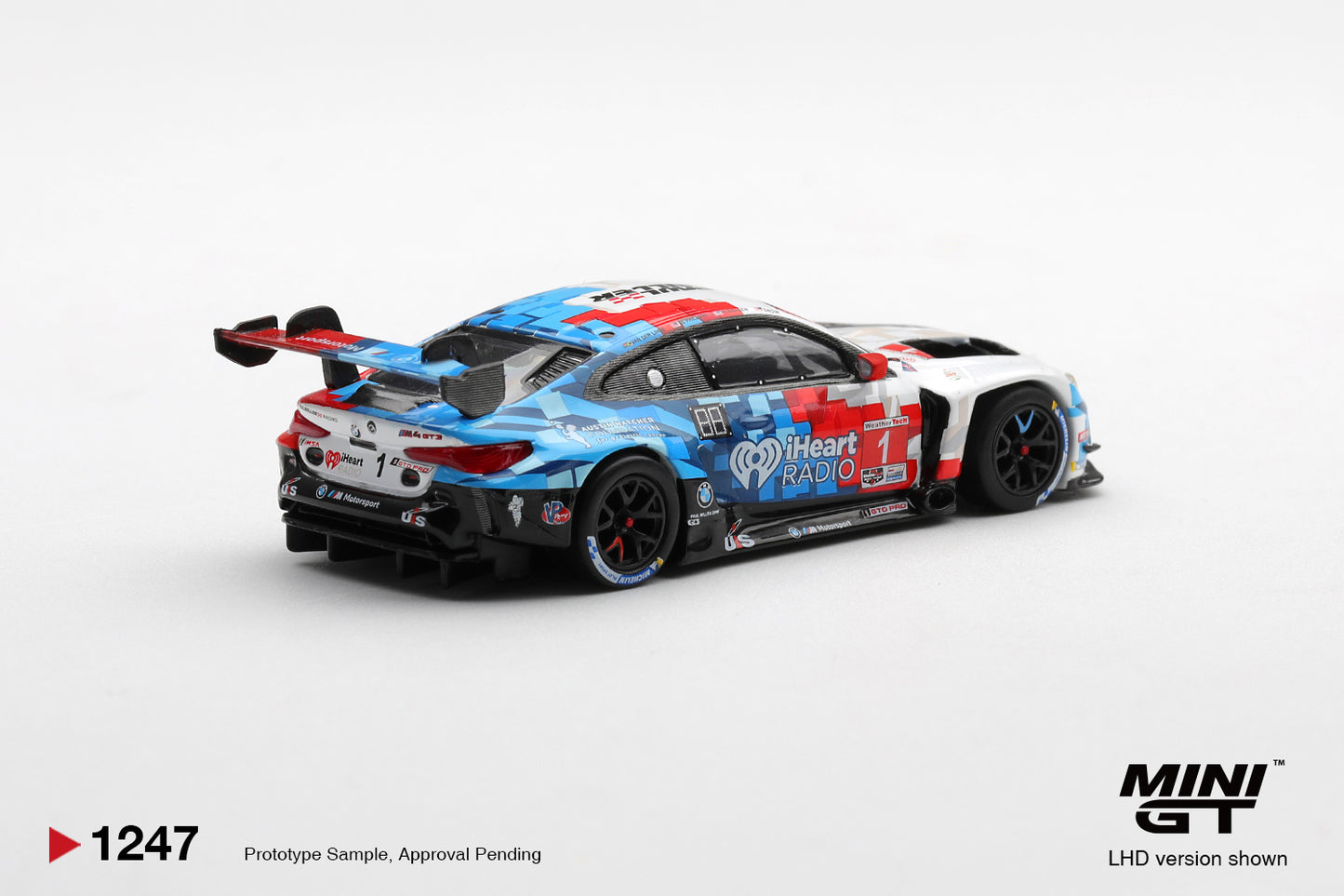 MINI GT BMW M4 GT3 EVO #1 Paul Miller Racing 2025 IMSA 24h Daytona | 1247 - PRE ORDER