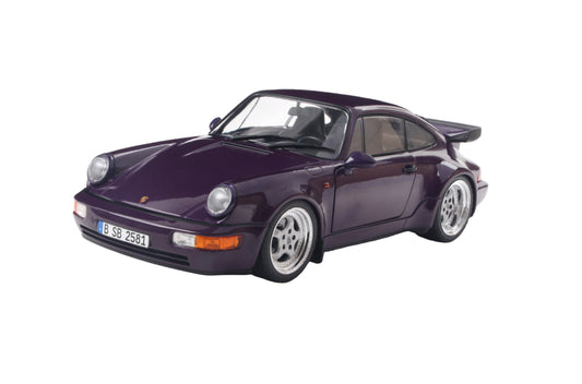 SOLIDO Porsche 911 (964) Turbo 1990 | Violet Blue 1:18