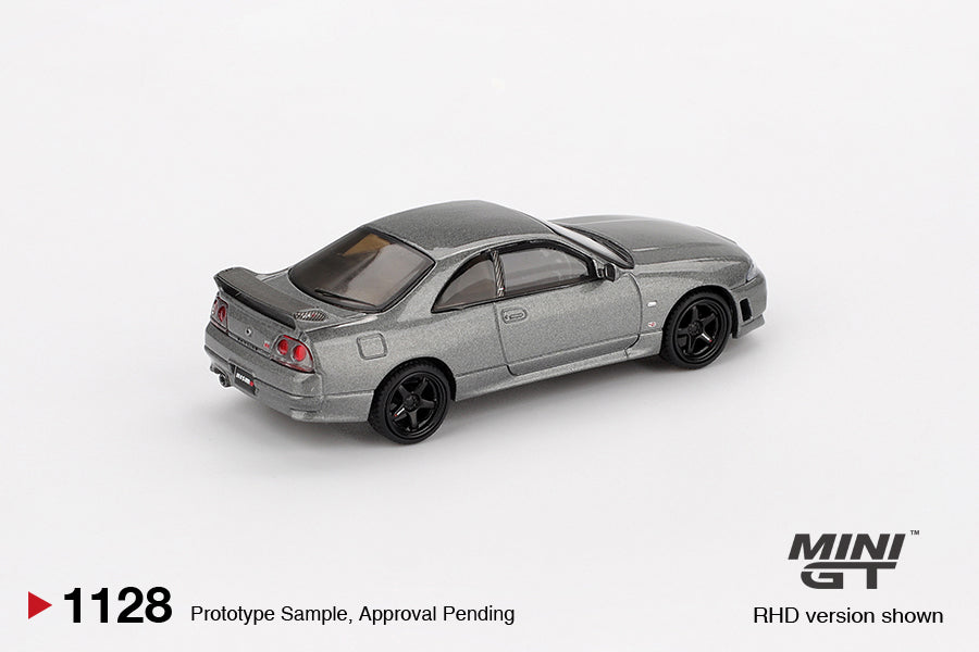 MINI GT Nissan Skyline R33 GT-R Dark Metal Gray (NISMO BCNR33 CRS Version) | 1128