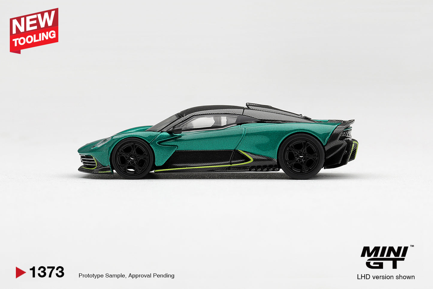 MINI GT Aston Martin Valhalla Podium Green | 1373 - PRE ORDER