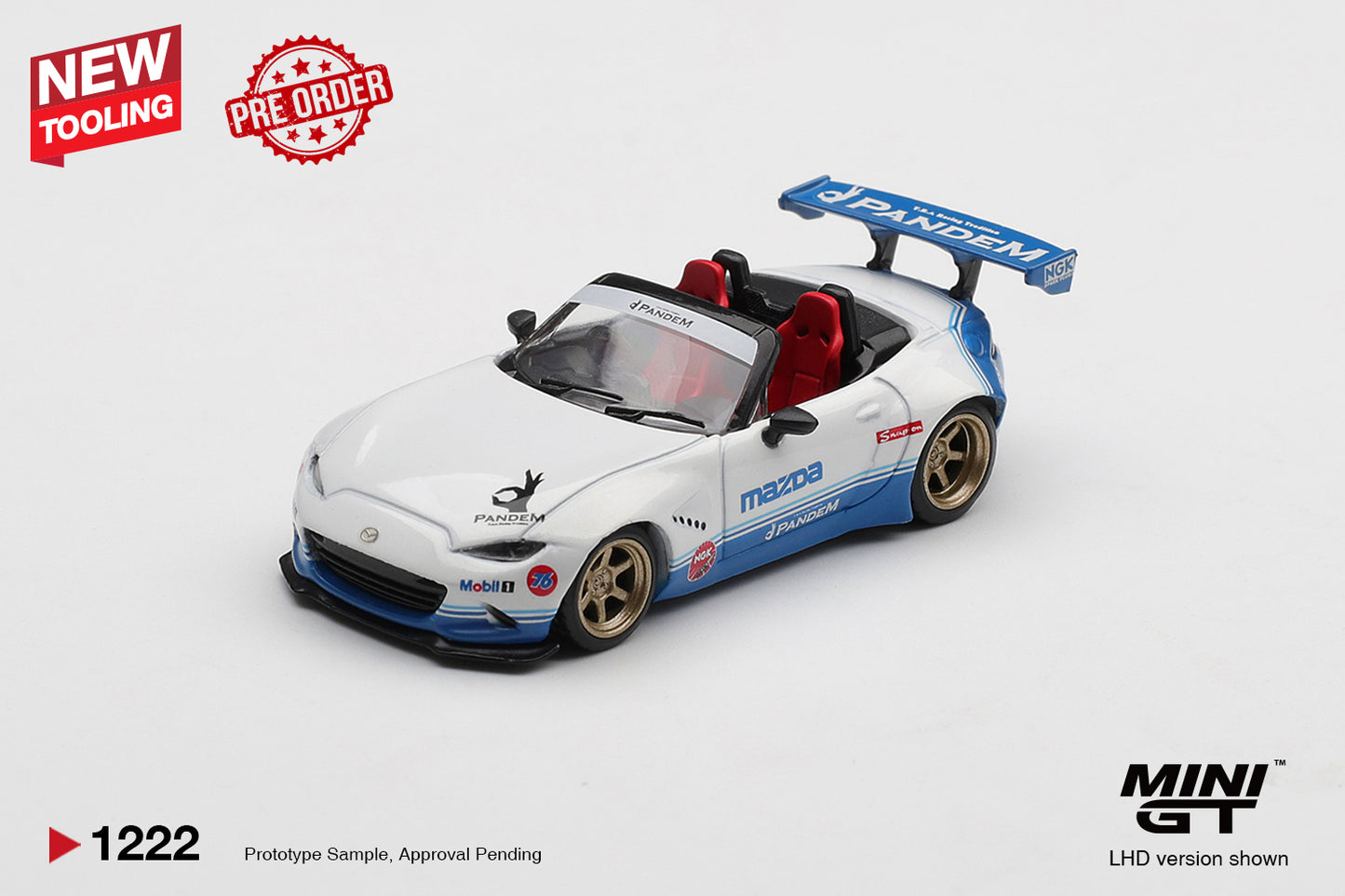 MINI GT Mazda Miata MX-5 (ND) Pandem IMSA | 1222 - PRE ORDER