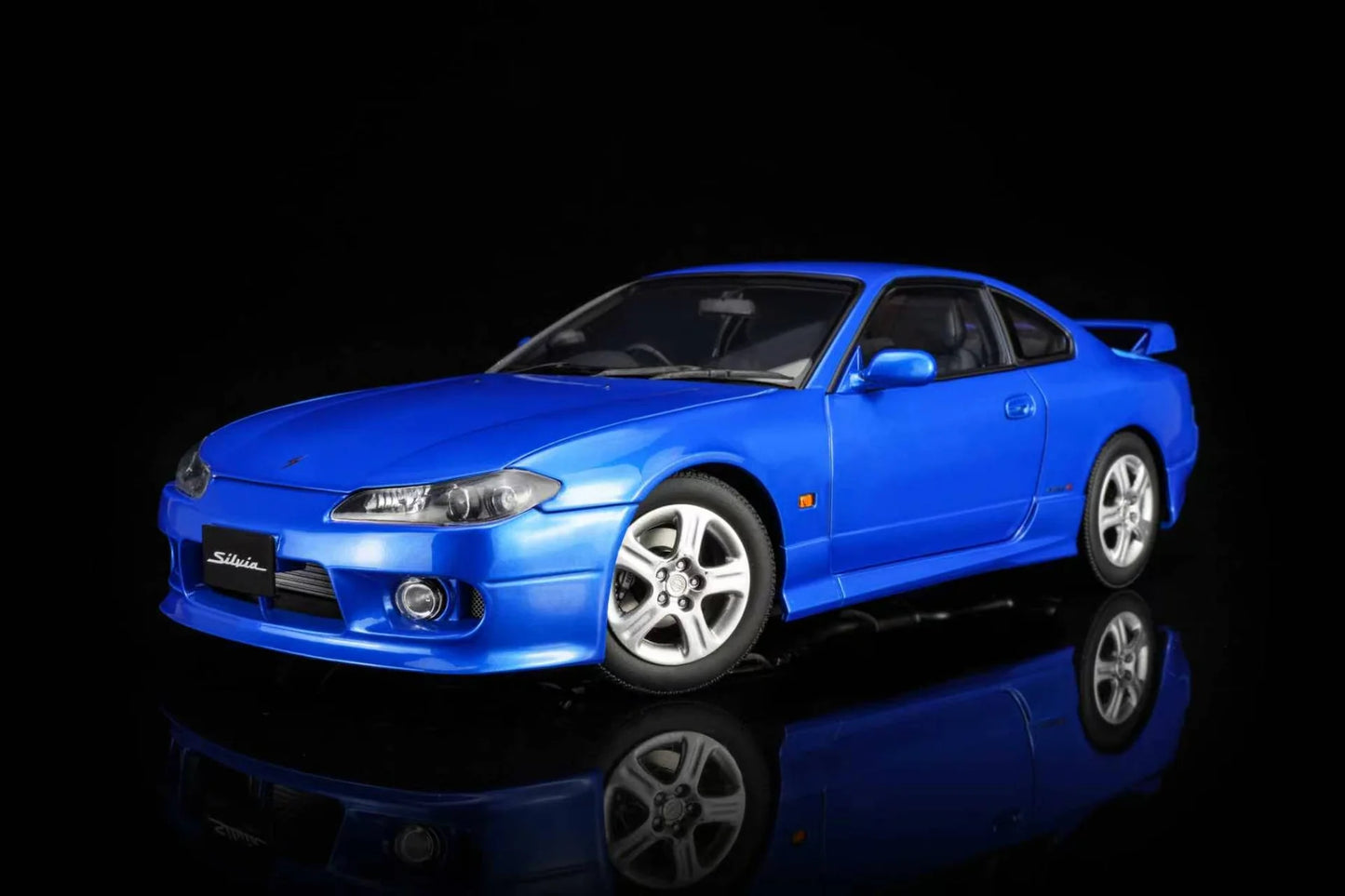 MOTORHELIX Nissan Silvia (S15) Spec-R Aero 1999 Blue Met | 1:18 - PRE ORDER
