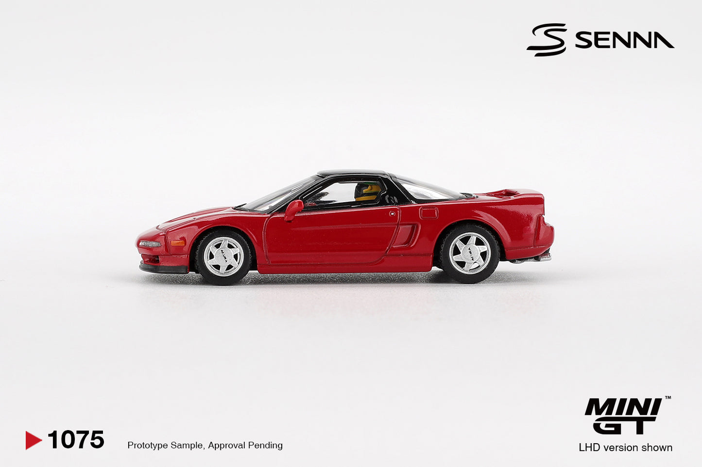 MINI GT Honda NSX Prototype Midship Sports 1989 Ayrton Senna w/ Figure | 1075
