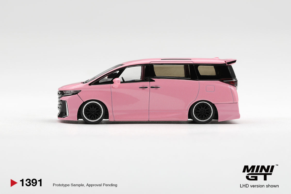 MINI GT Toyota Vellfire 40 KUHL Metallic Pink | 1391 - PRE ORDER