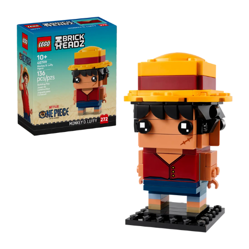 LEGO 40799 Monkey D. Luffy (LEGO One Piece) Brick Headz