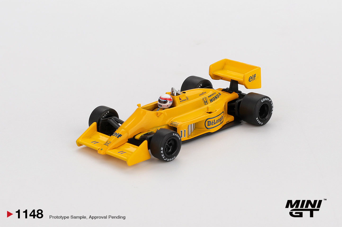 MINI GT Lotus 99T #11 Satoru Nakajima 1987 Monaco Grand Prix | 1148