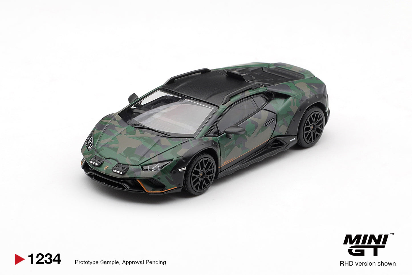 MINI GT Lamborghini Huracán Sterrato All Terrarin (4x Set) | 1235 - PRE ORDER