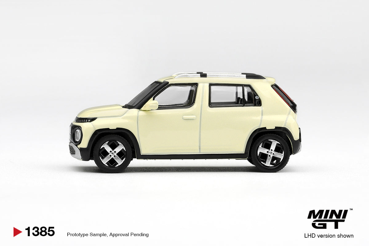 MINI GT Hyundai Casper Butter Cream Yellow Pearl | 1385 - PRE ORDER