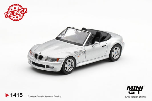 MINI GT BMW Z3 Titanium Silver | 1415 - PRE ORDER