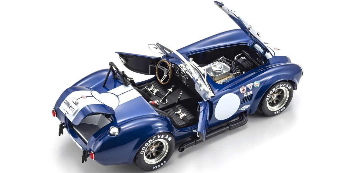 KYOSHO Shelby Cobra 427 S/C Spider 1962 | Blue 1:18