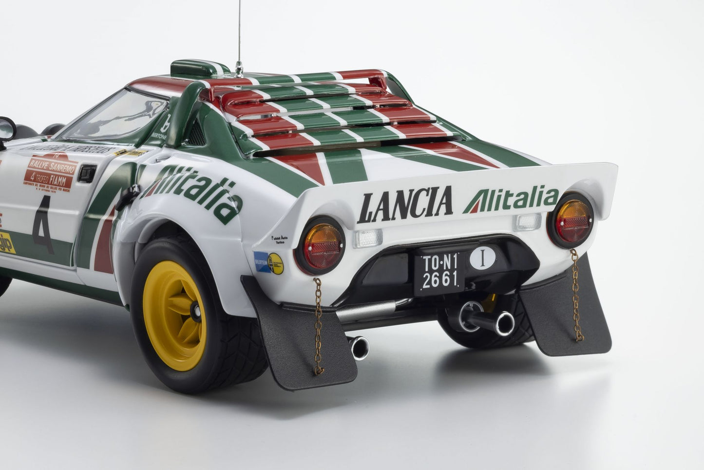 KYOSHO Lancia Stratos HF #4 Rally San Remo 1976 | 1:18