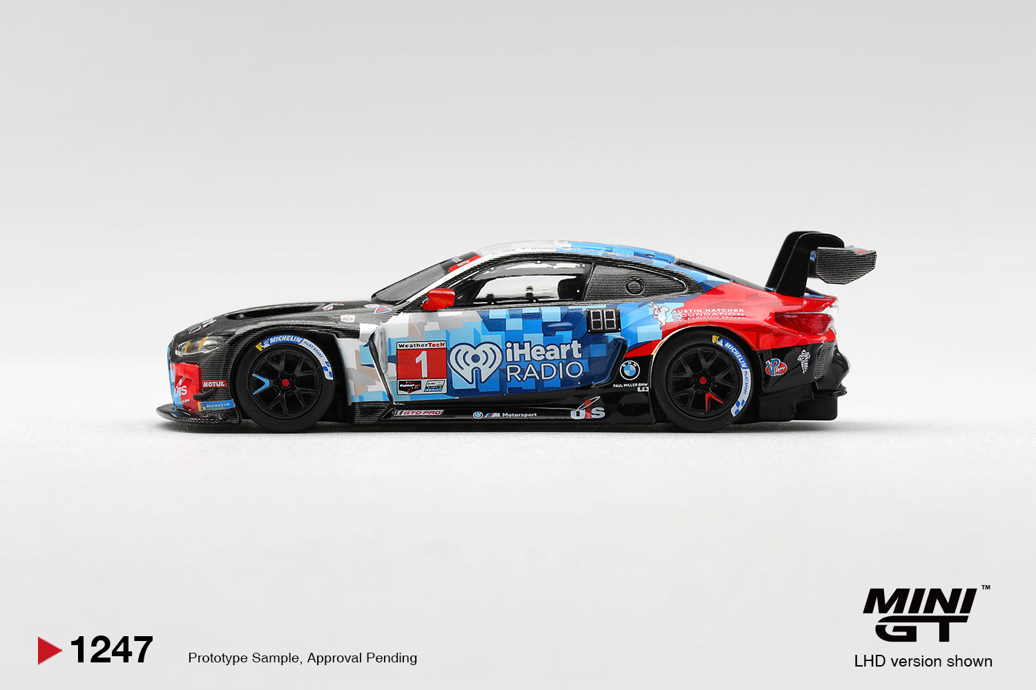 MINI GT BMW M4 GT3 EVO #1 Paul Miller Racing 2025 IMSA 24h Daytona