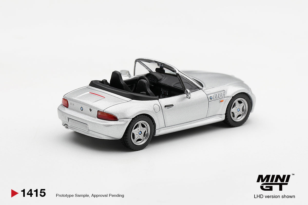 MINI GT BMW Z3 Titanium Silver | 1415 - PRE ORDER