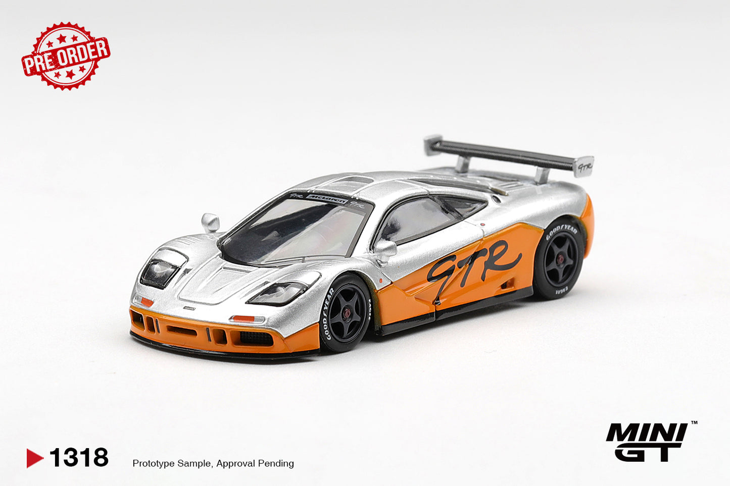 MINI GT McLaren F1 GTR 1995 | 1318 - PRE ORDER
