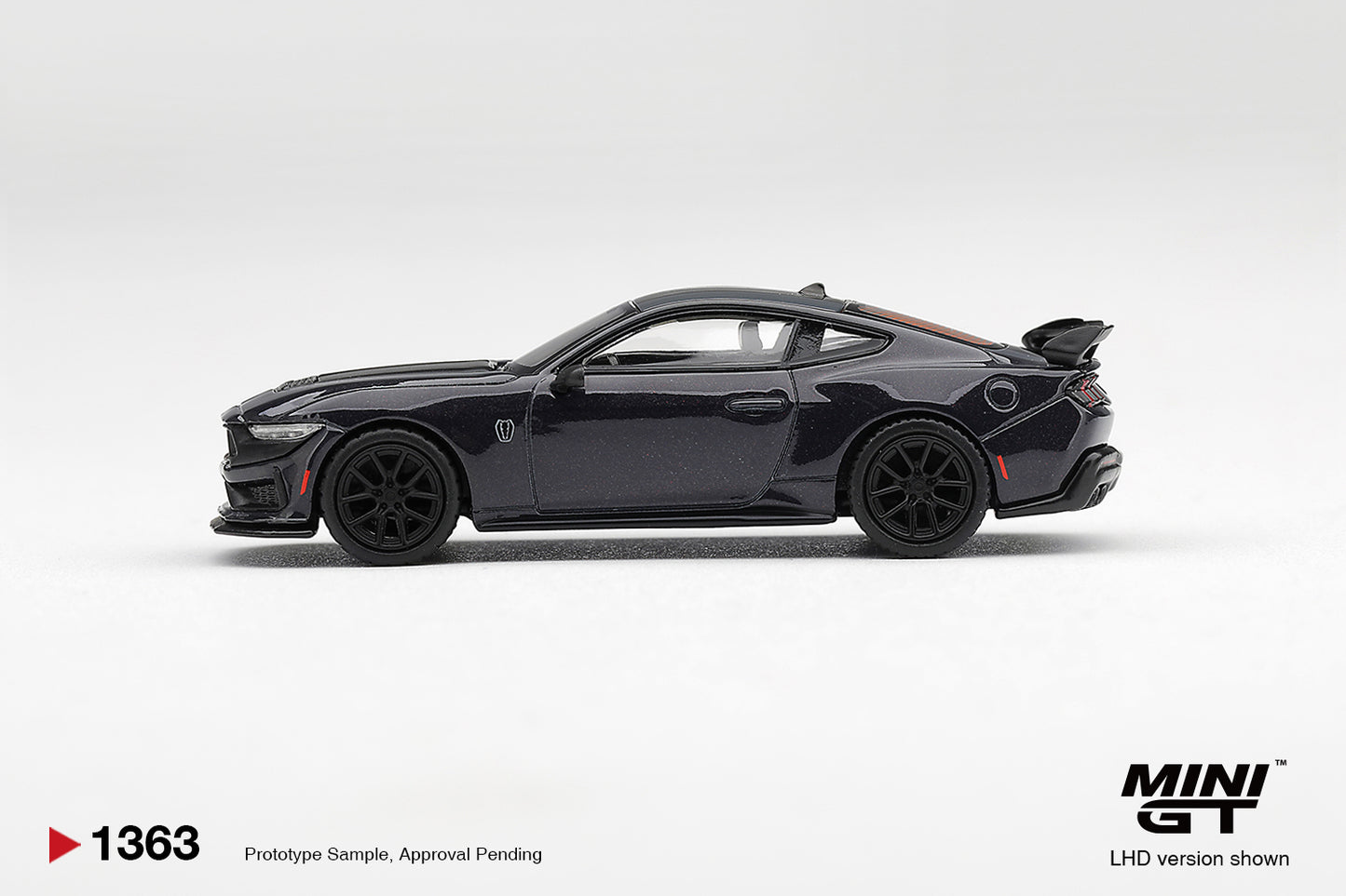 MINI GT Ford Mustang Dark Horse Blue Ember | 1363 - PRE ORDER