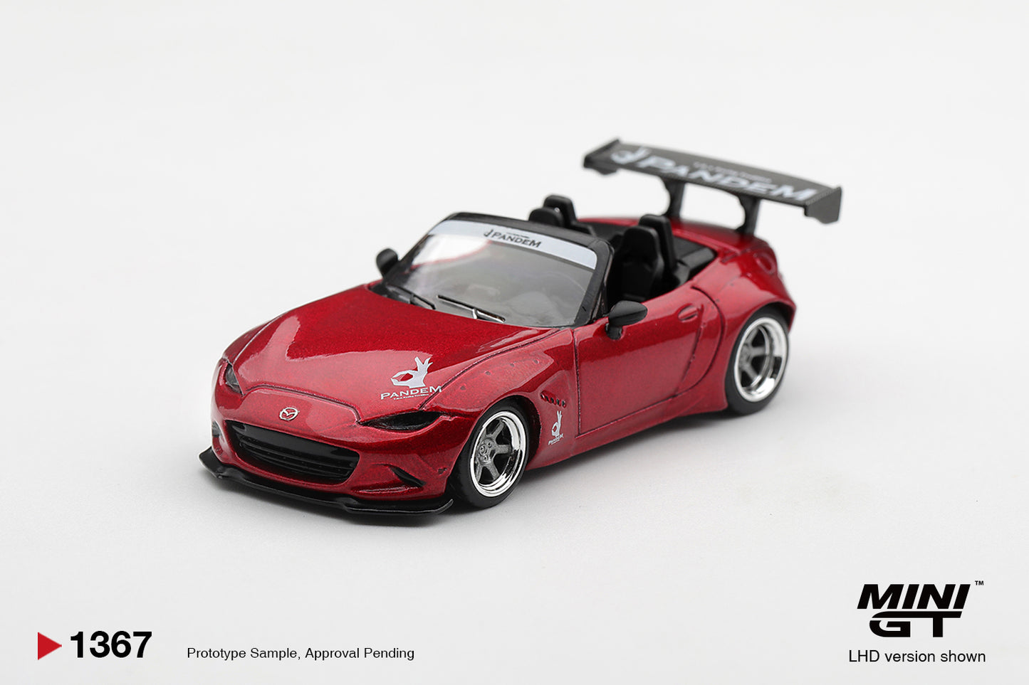 MINI GT Mazda Miata MX-5 (ND) Pandem Kodo Red | 1367 - PRE ORDER