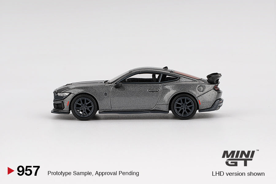 MINI GT Ford Mustang Dark Horse 2024 Carbonized Gray | 957 - PRE ORDER