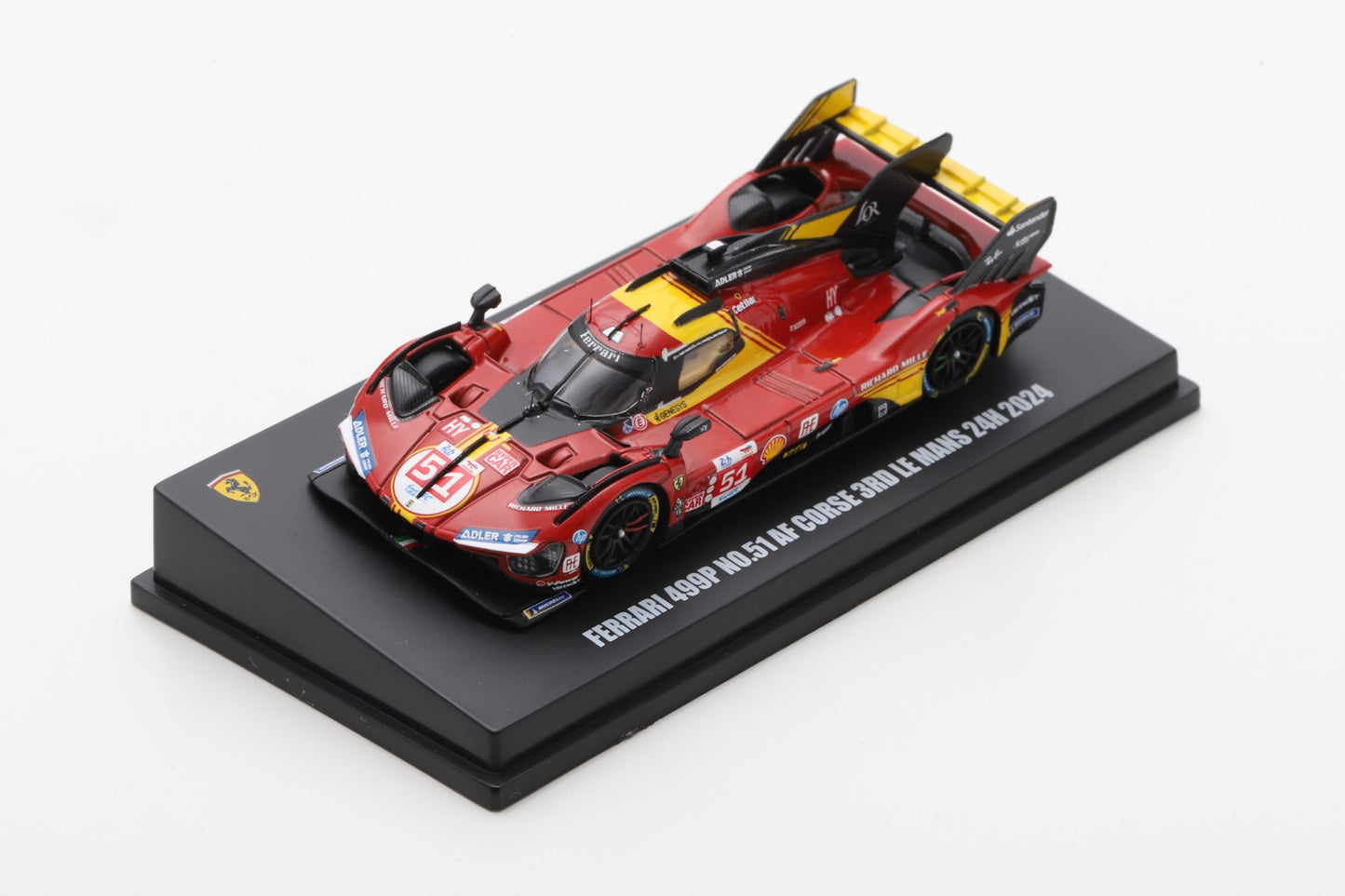 LOOKSMART 1:64 Ferrari 499P #51 - 24h Le Mans 2024 (3° Place) | Pier Guidi/Calado/Giovinazzi